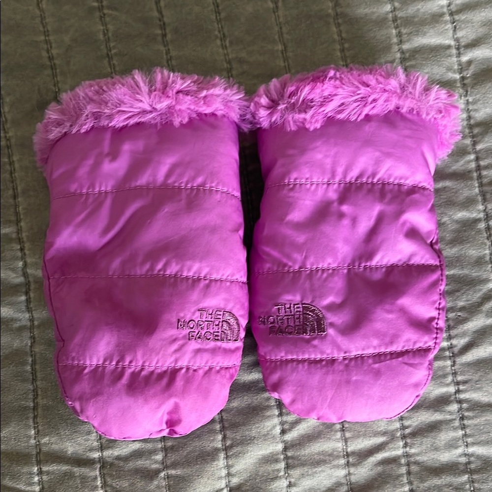 The North Face Fuchsia Mittens for Infants
